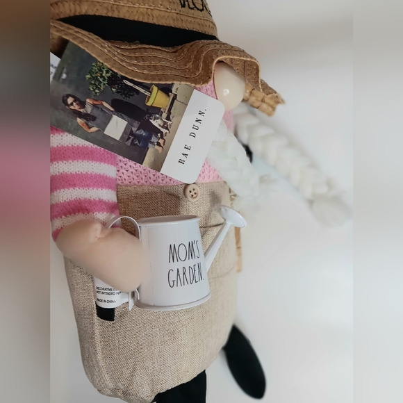 Rae Dunn, 15" Stuffed Garden Gnome. - Picture 2 of 5